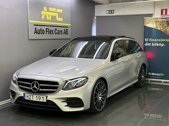 Mercedes-Benz E 250 T 9G-Tronic AMG Line/Wide/Pano/Burmest/Drag/Värmare