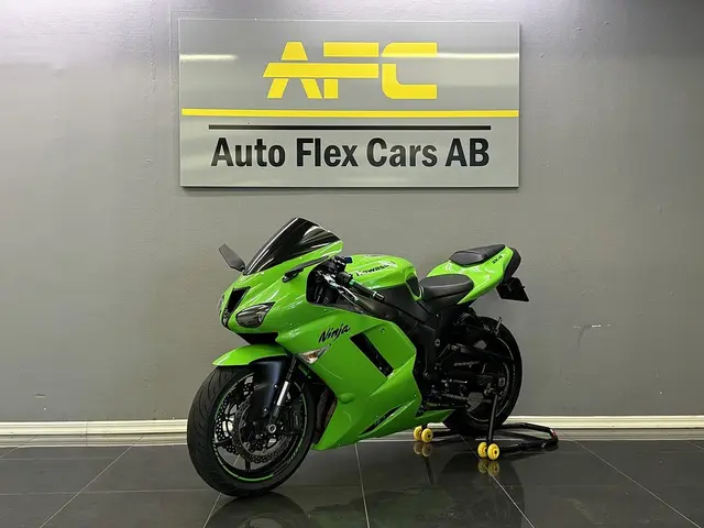 Kawasaki Ninja ZX-6R | Original kåpset | Besiktigad | Quadlock